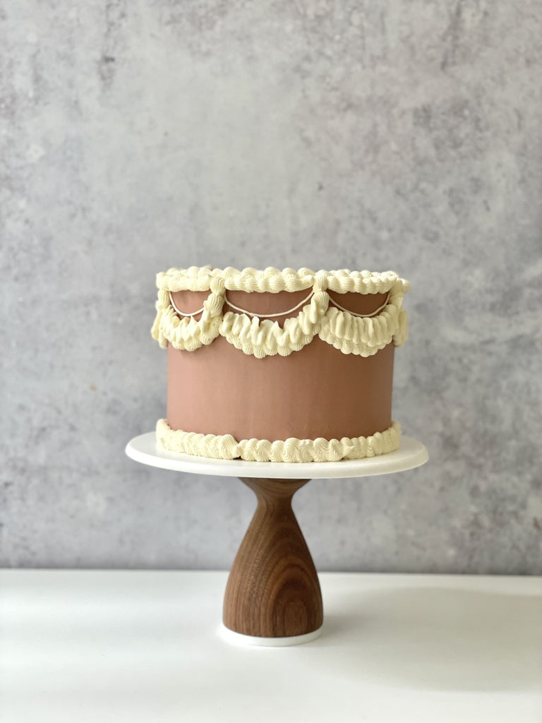 Vintage Birthday Celebration Cake